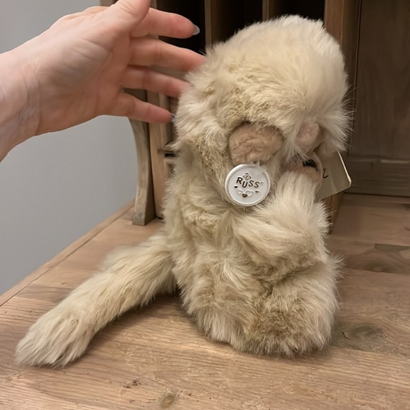 Vintage Russ Mungo Puppet Stuffed Monkey - Picture 4 of 11